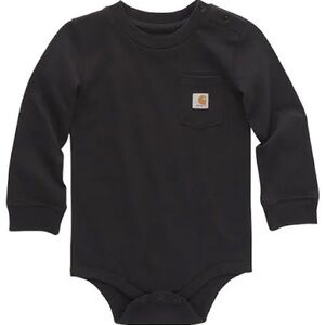Carhartt Charcoal Baby Onesie